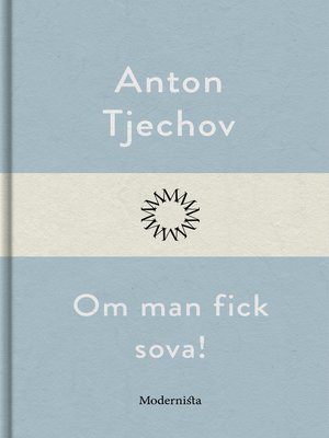 cover image of Om man fick sova!